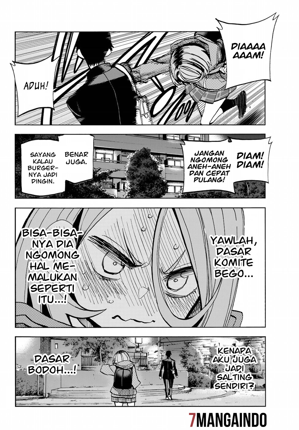 The Story Between a Dumb Prefect and a High School Girl with an Inappropriate Skirt Length Chapter 02 Gambar 17